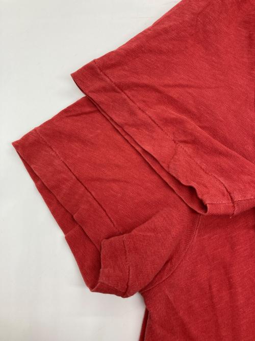 RRL（ダブルアールエル）RRL (ダブルアールエル) カウボーイプリントＴシャツ レッド サイズ:Sの古着・服飾アイテム