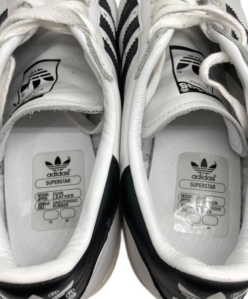 adidas（アディダス）adidas (アディダス) Superstar 82 ホワイト×ブラック サイズ:US８ 1/2の古着・服飾アイテム