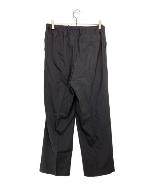 MARKAWARE（マーカウェア）MARKAWARE (マーカウェア) ORGANIC WOOL 2/80 TROPICAL CLASSIC FIT EASY PANTS グレー サイズ:SIZE 2の古着・服飾アイテム