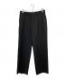 MARKAWARE（マーカウェア）の古着「CLASSIC FIT DOUBLE PLEATED TROUSERS」｜ブラック