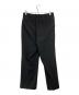 MARKAWARE (マーカウェア) CLASSIC FIT DOUBLE PLEATED TROUSERS ブラック サイズ:3：15000円