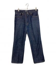 AURALEE（オーラリー）の古着「HARD TWIST DENIM 5P PANTS」｜インディゴ