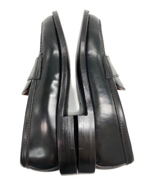 Alden（オールデン）Alden (オールデン) SHIPS (シップス) 別注 コードバン ペニーローファー ブラック サイズ:7 1/2の古着・服飾アイテム