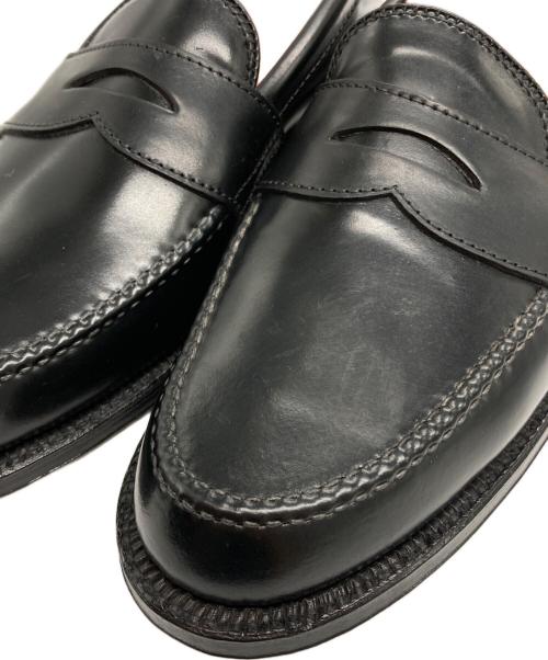 Alden（オールデン）Alden (オールデン) SHIPS (シップス) 別注 コードバン ペニーローファー ブラック サイズ:7 1/2の古着・服飾アイテム