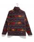 Patagonia（パタゴニア）の古着「プリンテッドシャーリングシンチラセーター」｜パープル×ブラウン