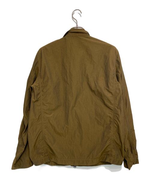 edition（エディション）edition (エディション) ナイロン ジップブルゾン カーキ サイズ:Sの古着・服飾アイテム