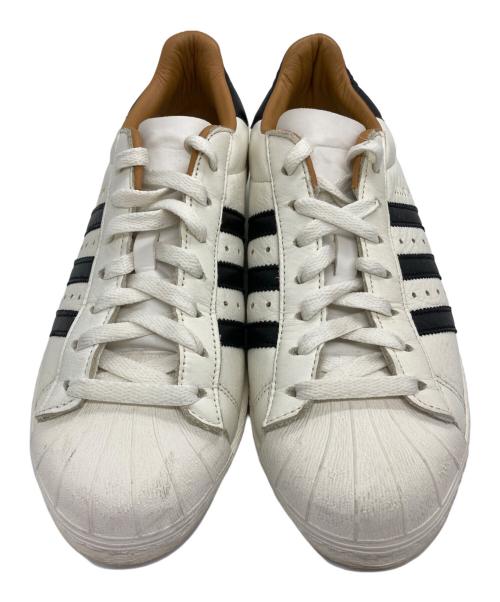 JJJJound（ジョウンド）JJJJound (ジョウンド) adidas (アディダス) SUPERSTAR 82 ホワイト サイズ:US8 1/2の古着・服飾アイテム