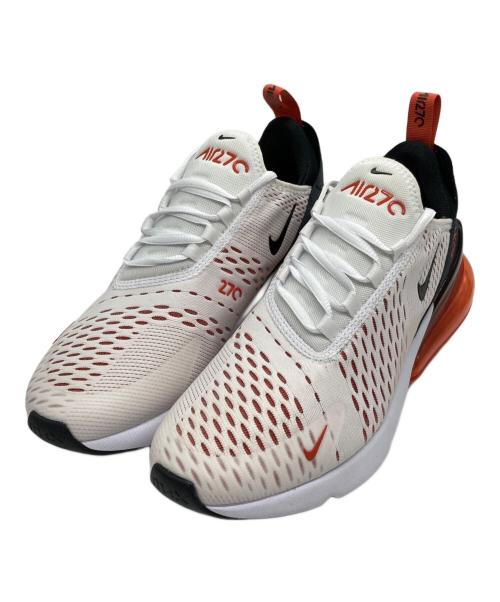 NIKE（ナイキ）NIKE (ナイキ) Air Max 270 'White Mantra Orange' ホワイト×オレンジ サイズ:US 8の古着・服飾アイテム
