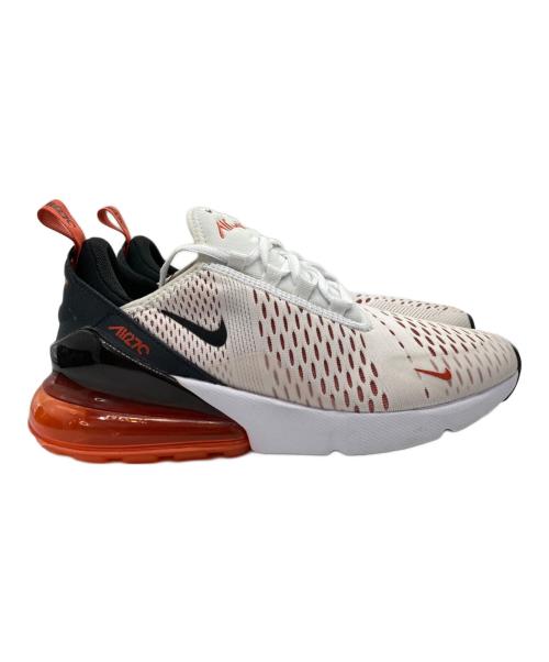 NIKE（ナイキ）NIKE (ナイキ) Air Max 270 'White Mantra Orange' ホワイト×オレンジ サイズ:US 8の古着・服飾アイテム