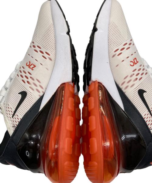 NIKE（ナイキ）NIKE (ナイキ) Air Max 270 'White Mantra Orange' ホワイト×オレンジ サイズ:US 8の古着・服飾アイテム