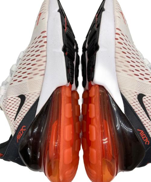 NIKE（ナイキ）NIKE (ナイキ) Air Max 270 'White Mantra Orange' ホワイト×オレンジ サイズ:US 8の古着・服飾アイテム