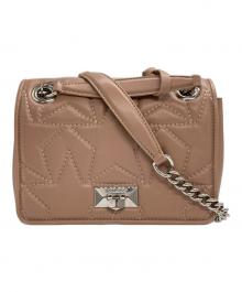 JIMMY CHOO（ジミーチュウ）の古着「HELIA SHOULDER BAG/S」｜ピンク