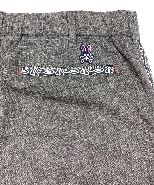Psycho Bunny（サイコ バニー）Psycho Bunny (サイコ バニー) リネン混セットアップ グレー サイズ:L2/XLの古着・服飾アイテム