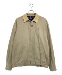 POLO RALPH LAUREN（ポロ・ラルフローレン）の古着「90s スイングトップ」｜ベージュ