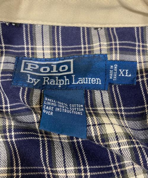 POLO RALPH LAUREN（ポロ・ラルフローレン）POLO RALPH LAUREN (ポロ・ラルフローレン) 90s スイングトップ ベージュ サイズ:XLの古着・服飾アイテム