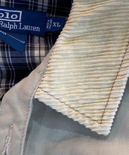 POLO RALPH LAUREN（ポロ・ラルフローレン）POLO RALPH LAUREN (ポロ・ラルフローレン) 90s スイングトップ ベージュ サイズ:XLの古着・服飾アイテム