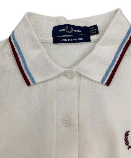 FRED PERRY（フレッドペリー）FRED PERRY (フレッドペリー) ポロシャツ ホワイト サイズ:38の古着・服飾アイテム