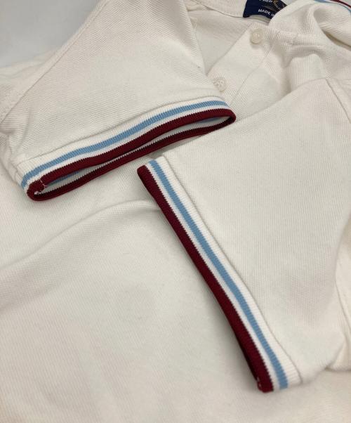 FRED PERRY（フレッドペリー）FRED PERRY (フレッドペリー) ポロシャツ ホワイト サイズ:38の古着・服飾アイテム