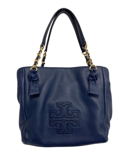TORY BURCH（トリーバーチ）TORY BURCH (トリーバーチ) 2WAYバッグ ネイビーの古着・服飾アイテム