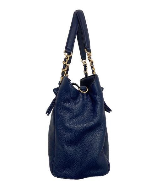 TORY BURCH（トリーバーチ）TORY BURCH (トリーバーチ) 2WAYバッグ ネイビーの古着・服飾アイテム