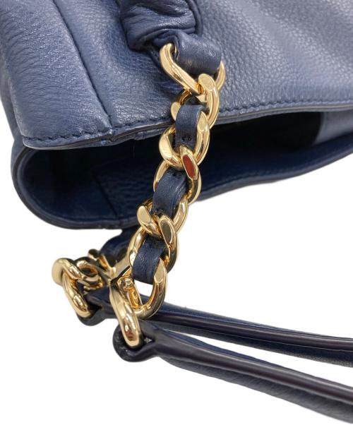 TORY BURCH（トリーバーチ）TORY BURCH (トリーバーチ) 2WAYバッグ ネイビーの古着・服飾アイテム