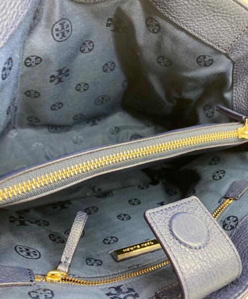 TORY BURCH（トリーバーチ）TORY BURCH (トリーバーチ) 2WAYバッグ ネイビーの古着・服飾アイテム