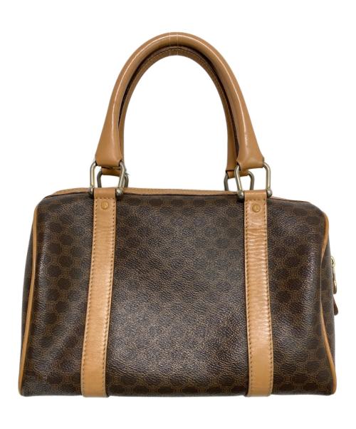 CELINE（セリーヌ）CELINE (セリーヌ) マカダム柄 ボストン ハンドバッグ ブラウンの古着・服飾アイテム