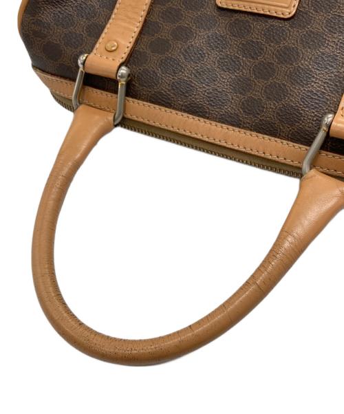 CELINE（セリーヌ）CELINE (セリーヌ) マカダム柄 ボストン ハンドバッグ ブラウンの古着・服飾アイテム