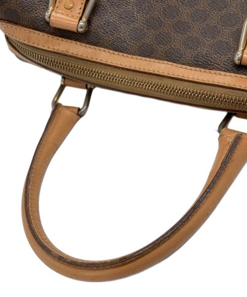 CELINE（セリーヌ）CELINE (セリーヌ) マカダム柄 ボストン ハンドバッグ ブラウンの古着・服飾アイテム