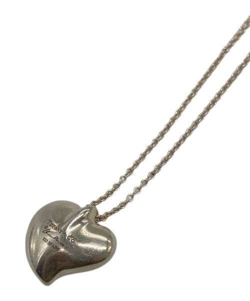 TIFFANY & Co.（ティファニー）TIFFANY & Co. (ティファニー) カーブドハートネックレス シルバーの古着・服飾アイテム