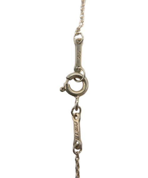 TIFFANY & Co.（ティファニー）TIFFANY & Co. (ティファニー) カーブドハートネックレス シルバーの古着・服飾アイテム
