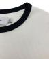 中古・古着 COACH (コーチ) リンガーTシャツ ホワイト×ブラック サイズ:S：5000円