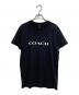 COACH（コーチ）の古着「エッセンシャル Tシャツ」｜ブラック
