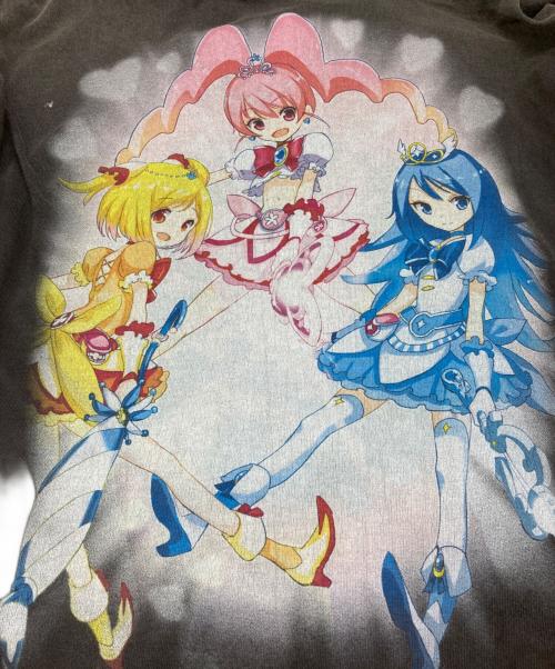 mononoke・made（モノノケ・メイド）mononoke・made (モノノケ・メイド) モノノケ・メイド L/S T-SHIRT SUPERFLAT グレー サイズ:Lの古着・服飾アイテム