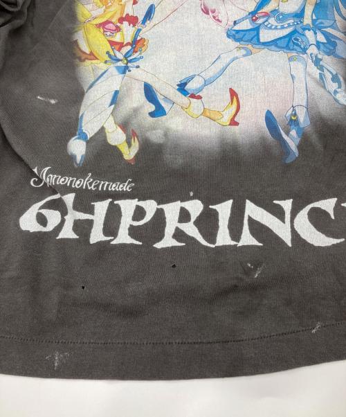 mononoke・made（モノノケ・メイド）mononoke・made (モノノケ・メイド) モノノケ・メイド L/S T-SHIRT SUPERFLAT グレー サイズ:Lの古着・服飾アイテム