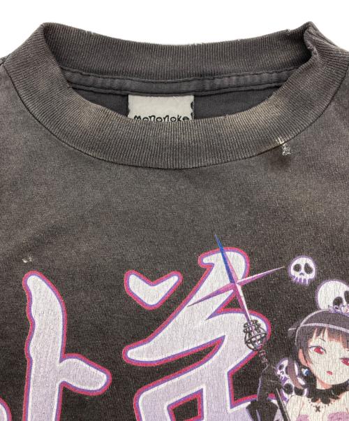 mononoke・made（モノノケ・メイド）mononoke・made (モノノケ・メイド) モノノケ・メイド S/S T-SHIRT 悌 グレー サイズ:Sの古着・服飾アイテム