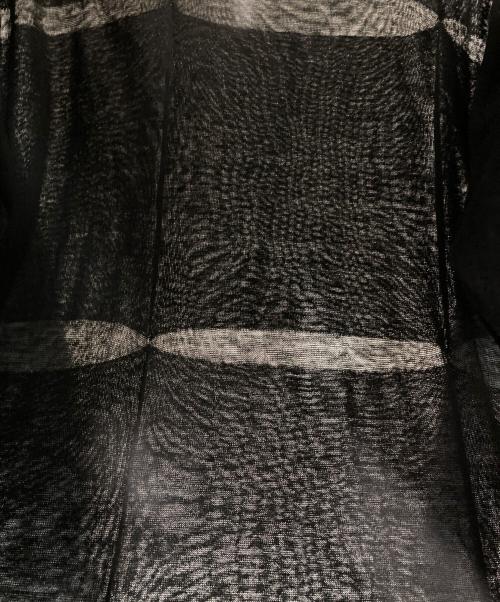 Y's（ワイズ）Y's (ワイズ) ブロックチェックコート ブラック サイズ:2の古着・服飾アイテム