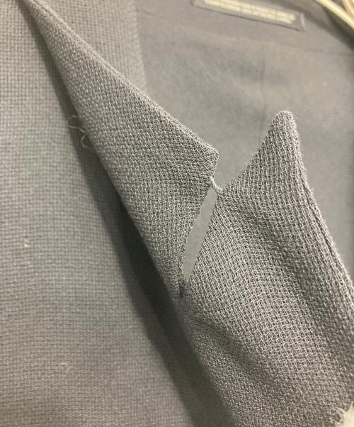 Yohji Yamamoto FEMME（ヨウジヤマモトファム）Yohji Yamamoto FEMME (ヨウジヤマモトファム) 07SS 変形メッシュウールコート ブラック サイズ:2の古着・服飾アイテム