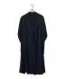 Yohji Yamamoto FEMME（ヨウジヤマモトファム）の古着「07SS 変形メッシュウールコート」｜ブラック