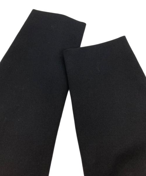Yohji Yamamoto FEMME（ヨウジヤマモトファム）Yohji Yamamoto FEMME (ヨウジヤマモトファム) 07AW カットオフデザイン ウールチェスターコート ブラック サイズ:2の古着・服飾アイテム