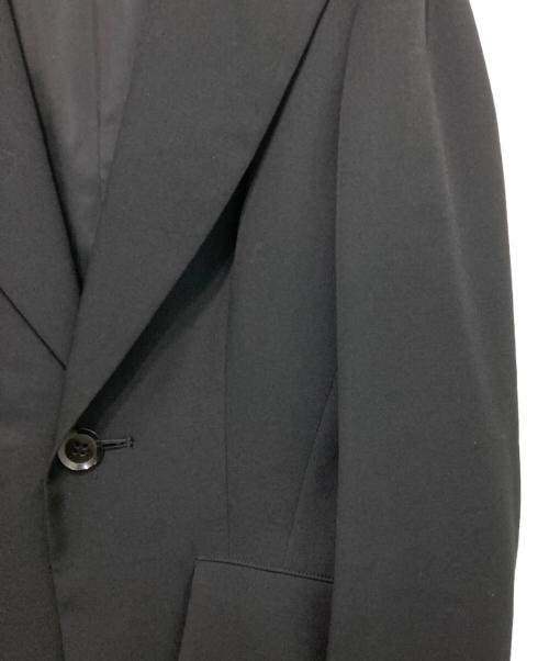 Yohji Yamamoto FEMME（ヨウジヤマモトファム）Yohji Yamamoto FEMME (ヨウジヤマモトファム) 07AW カットオフデザイン ウールチェスターコート ブラック サイズ:2の古着・服飾アイテム