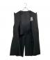 Yohji Yamamoto FEMME (ヨウジヤマモトファム) 07AW カットオフデザイン ウールチェスターコート ブラック サイズ:2：45000円