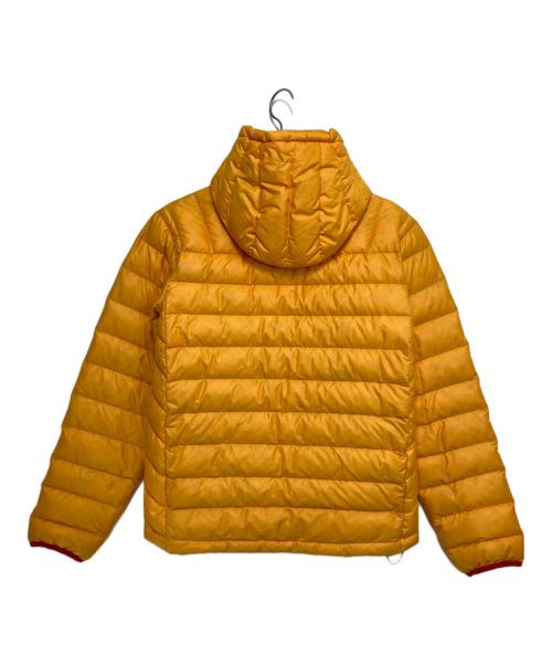 Patagonia（パタゴニア）Patagonia (パタゴニア) 00s Down Sweater Pullover Hoody イエロー×レッド サイズ:UNISEX XSの古着・服飾アイテム