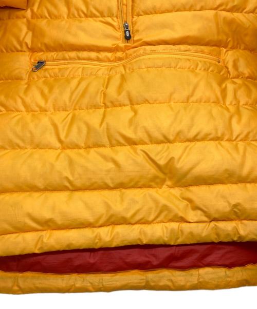 Patagonia（パタゴニア）Patagonia (パタゴニア) 00s Down Sweater Pullover Hoody イエロー×レッド サイズ:UNISEX XSの古着・服飾アイテム