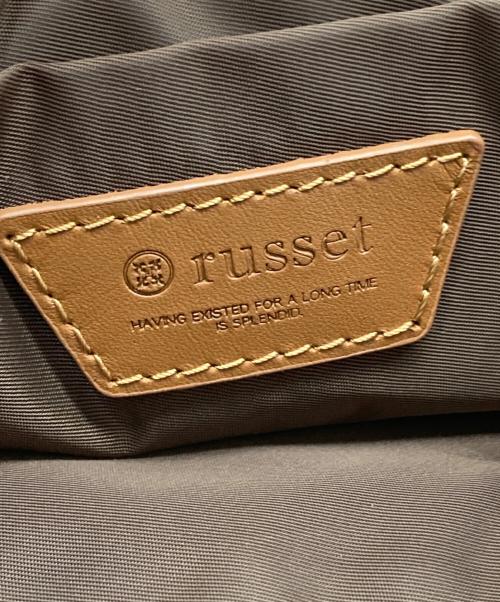 russet（ラシット）russet (ラシット) 2WAYバッグ グレー×ブラウンの古着・服飾アイテム