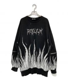 REFLEM（レフレム）の古着「ファイヤーパターンPO」｜ブラック