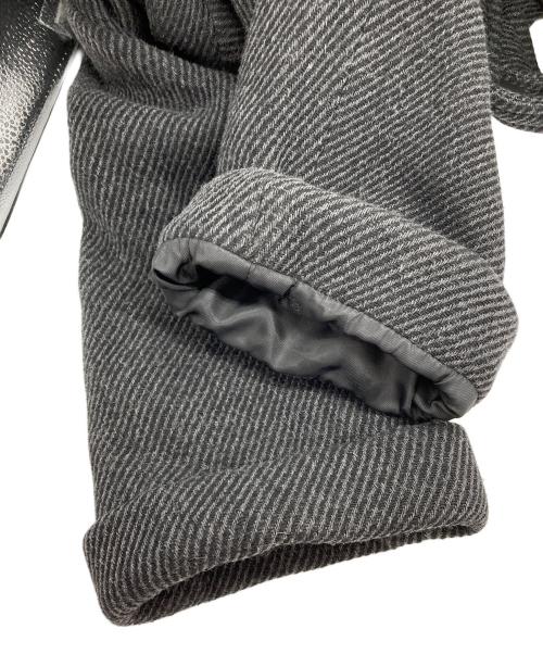 MAX&Co.（マックスアンドコー）MAX&Co. (マックスアンドコー) ウールノーカラーコート グレー サイズ:J40の古着・服飾アイテム