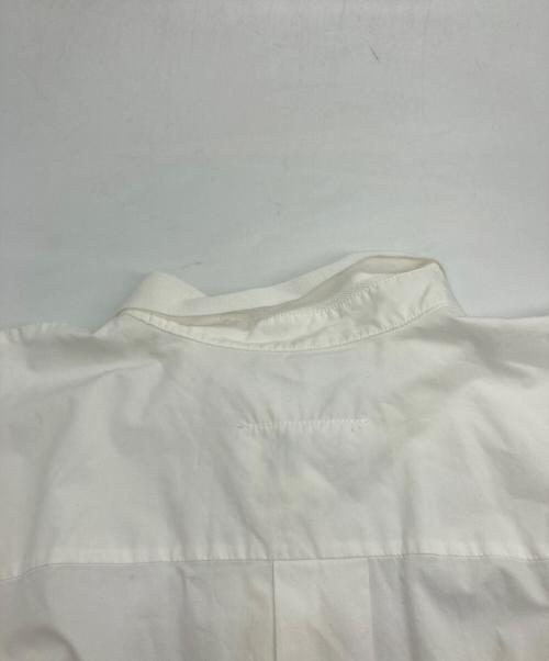 MM6 Maison Margiela（エムエムシックスメゾンマルジェラ）MM6 Maison Margiela (エムエムシックスメゾンマルジェラ) スキッパーシャツワンピース ホワイト サイズ:40の古着・服飾アイテム
