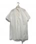 MM6 Maison Margiela（エムエムシックスメゾンマルジェラ）の古着「スキッパーシャツワンピース」｜ホワイト