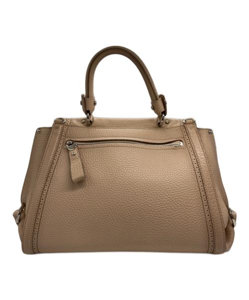 Salvatore Ferragamo（サルヴァトーレ フェラガモ）Salvatore Ferragamo (サルヴァトーレ フェラガモ) ガンチーニ 2WAYバッグ ベージュの古着・服飾アイテム